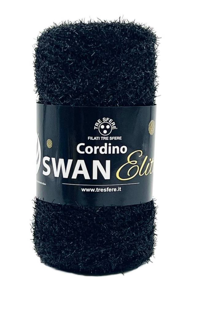 CORDINO SWAN BLACK – MERCERIAVINTAGE